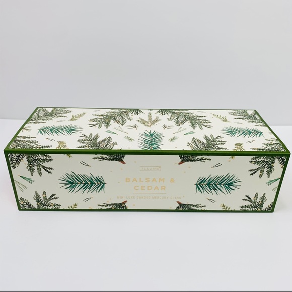 Illume Mini Luxe Sanded Mercury Glass Candles Set - Picture 2 of 5